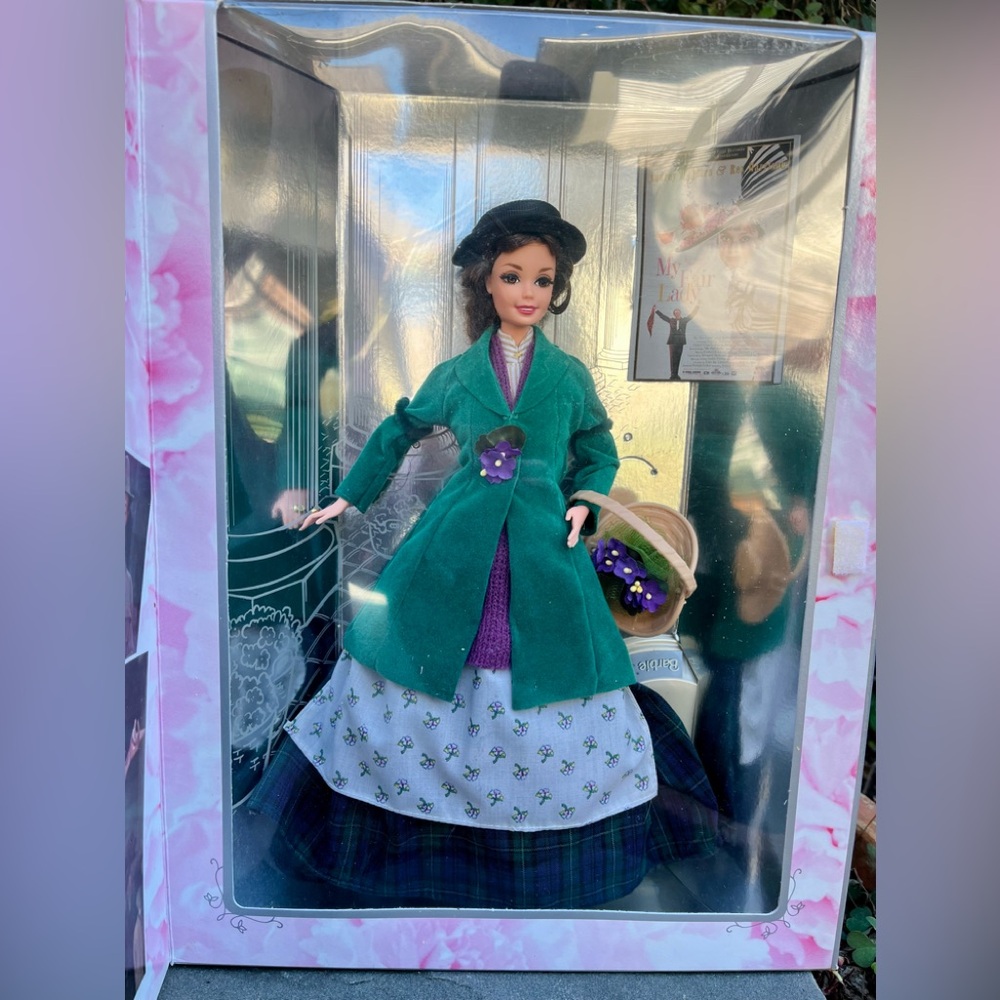 Barbie as Eliza Doolittle in My Fair Lady 1995 Hollywood Legends Collection NRFB